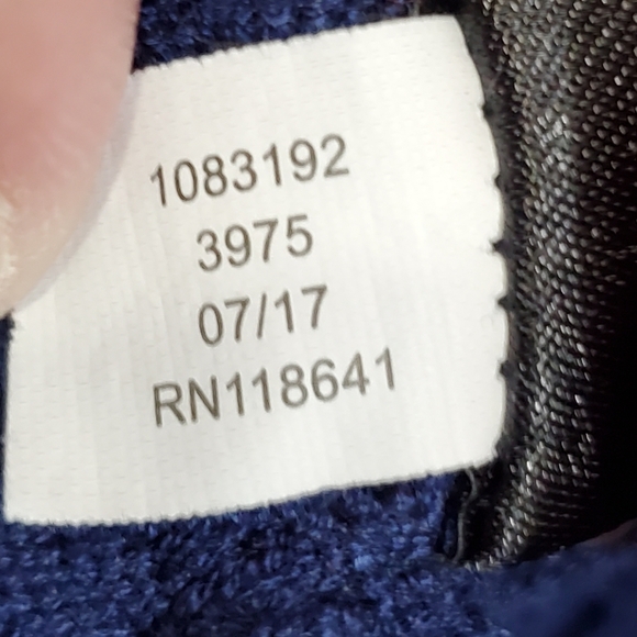 Lane Bryant 3/4 Sleeve V-Neck Ribbed Women's Sweater Blue ~ Pre-Owned Sz 22/24 - Picture 12 of 12